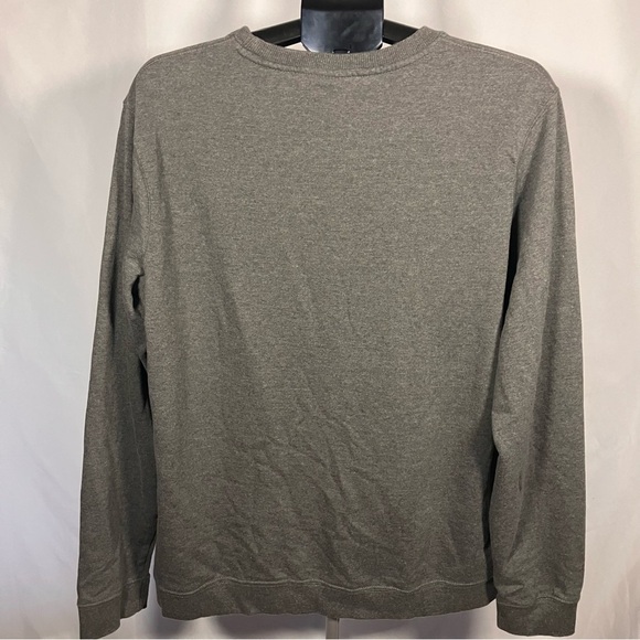 Puma long sleeve Pullover cowl neck heather gray men large, excellent condition - Picture 5 of 5